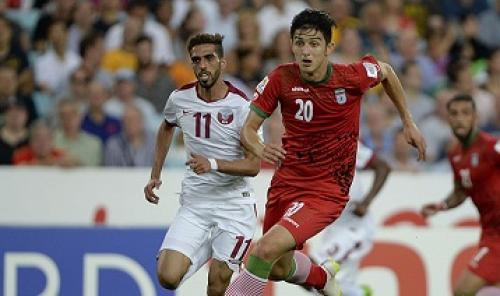 عکس/ حواشی جنجال انگیز بازی ایران و قطر