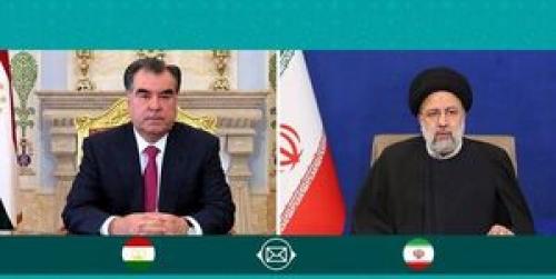 تسلیت رئیس جمهور تاجیکستان به رئیسی