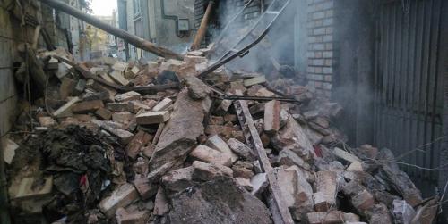 فیلم/ جزئیات ریزش ساختمان قدیمی سه طبقه در جنوب تهران