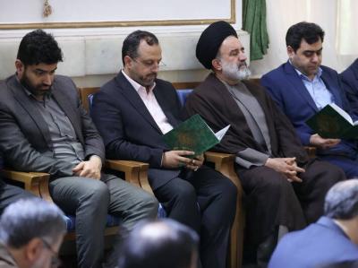 عکس/ حضور رئیسی در مراسم بزرگداشت شهدای حادثه تروریستی کرمان