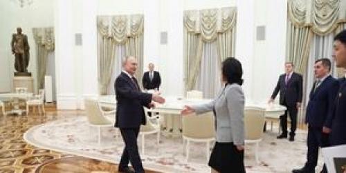  دیدار وزیر خارجه کره شمالی با رئیس جمهور روسیه