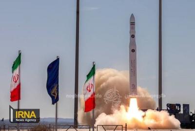 تصاویری از لحظه پرتاب ماهواره ثریا توسط ماهواره بر قائم ۱۰۰