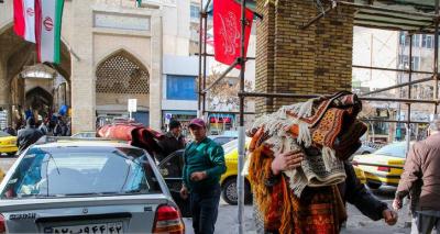 عکس/  بازار فرش مشهد در مسیر مرمت