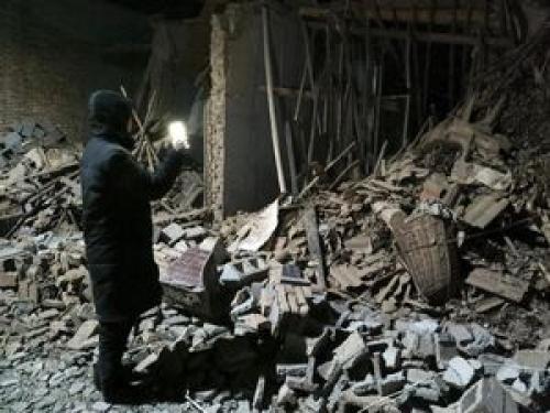 زلزله ۷ ریشتری در غرب چین