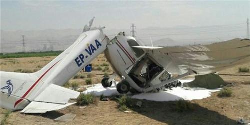 حادثه هواپیمای آموزشی مرکز آموزش خلبانی هما +عکس