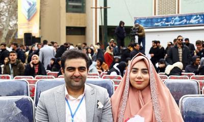 جشن ازدواج دانشجویی در دانشگاه تهران