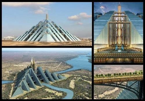  ساخت هرم ۳۰۰ طبقه در دبی به کجا رسید؟