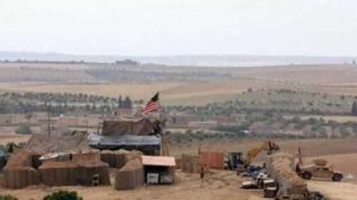 حمله ترکیبی به پایگاه آمریکا در سوریه
