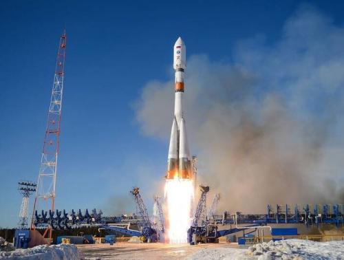 فیلم/ پرتاب موفقیت آمیز ماهواره پارس در روسیه