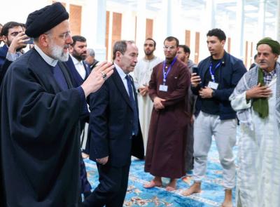 بازدید رئیسی از مسجد جامع الجزایر
