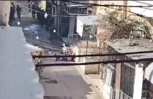 یورش نظامیان صهیونیست به اردوگاه بلاطه+فیلم