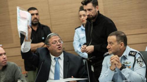 واکنش «بن گویر» به تصمیم نتانیاهو