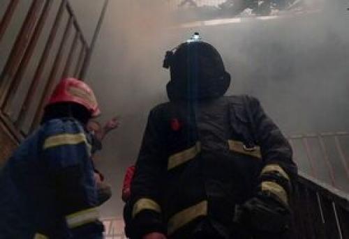 فیلم/ آتش‌سوزی مهیب در پاساژ حیدری زاهدان