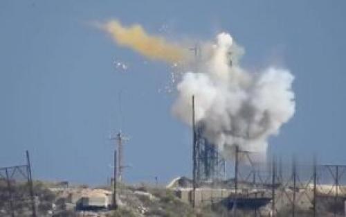 فیلم/ لحظه حمله حزب‌الله به مواضع ارتش اسرائیل