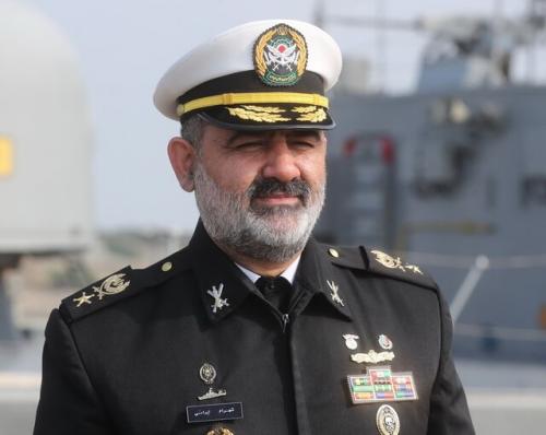 پیام دریادار ایرانی به فرمانده کل ارتش