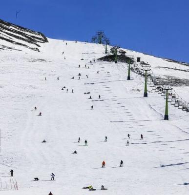 عکس/ پیست اسکی توچال در آخرین روزهای زمستان