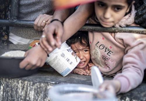 کودکان غزه تبدیل به اسکلت شده‌اند