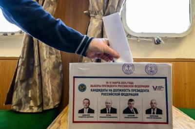 عکس/ انتخابات ریاست جمهوری در روسیه