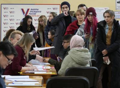 عکس/ انتخابات ریاست جمهوری در روسیه