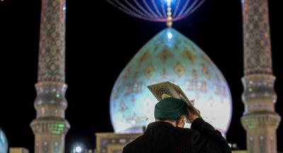 عکس/ احیای شب بیست و یکم در مسجد جمکران
