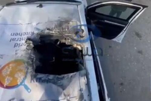 فیلم/ حمله رژیم صهیونیستی به خودروی کارکنان سازمان ملل