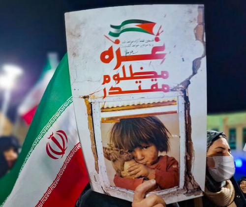 تجمع شبانه تبریزی‌ها علیه رژیم صهیونیستی