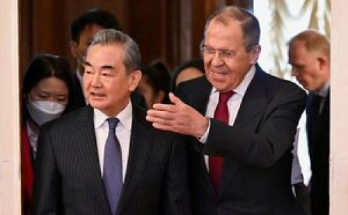 وزیر امور خارجه روسیه وارد چین شد