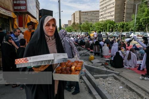 رسوم متفاوت استقبال از عید فطر در ایران