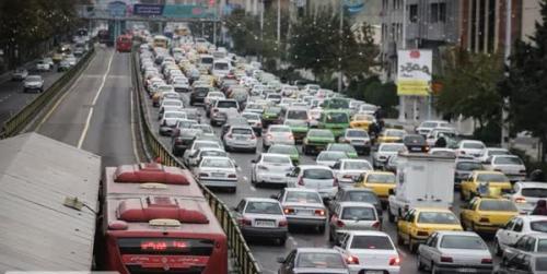 سهم خودروهای پلاک شهرستان در انتشار آلودگی هوای تهران