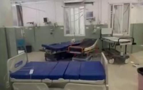 فیلم/ تخلیه کامل بیمارستان "ابو یوسف النجار" در رفح