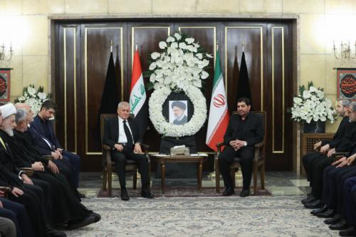 مخبر: راهبرد ما در قبال عراق ادامه خواهد یافت/ رشید: بر استمرار همکاری ‌ها با ایران تاکید داریم
