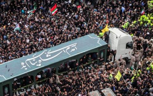 قدردانی بیت رئیس جمهور شهید از رهبر انقلاب و ملت شهیدپرور ایران