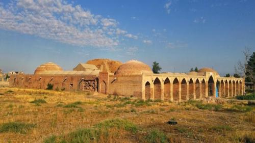کاروانسرا و تپه تاریخی ینگه امام در استان البرز 