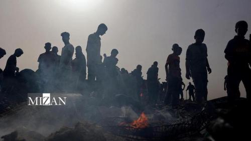 پرده برداری ازحمله صهیونیست ها به چادرهای آوارگان رفح 