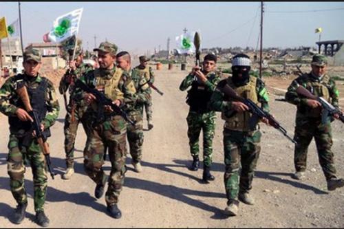  دفع حمله داعش در غرب موصل توسط حشدالشعبی 