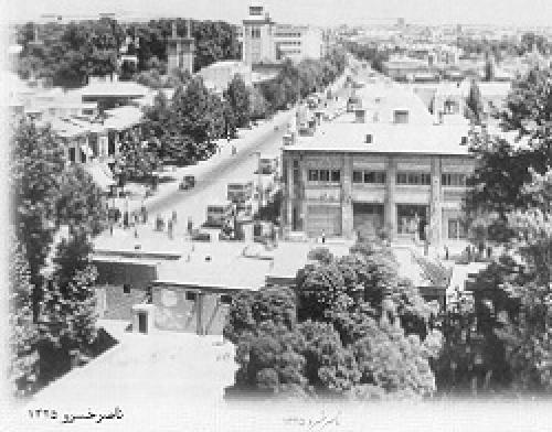عکس/قدیمی ترین عکس از خیابان ناصرخسرو