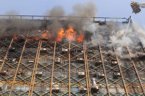 علت اصلی آتش سوزی ساختمان پلاسکو