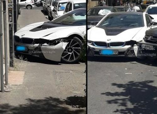  عکس/ تصادف BMW میلیاردی در تهران
