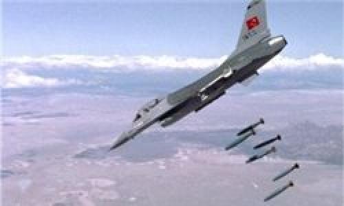 خسارات «پ.ک.ک» درحمله جنگنده‌های ترکیه 