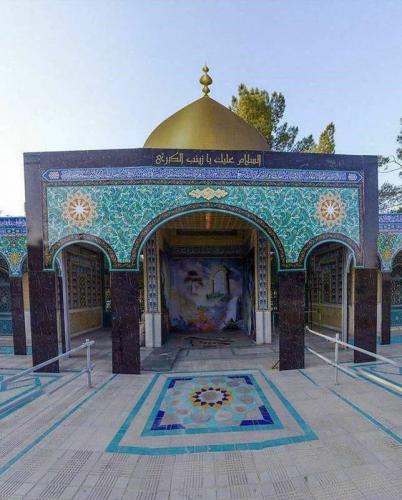  عکس/ محل دفن پیکر پاک شهید حججی در نجف آبادِ اصفهان