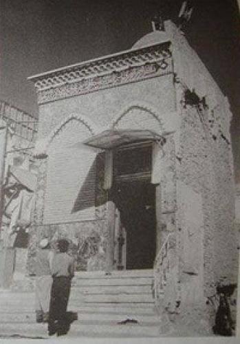  عکس قدیمی از تل زینبیه در کربلا