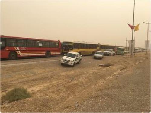  ترافیک سنگین در محور ایلام-مهران