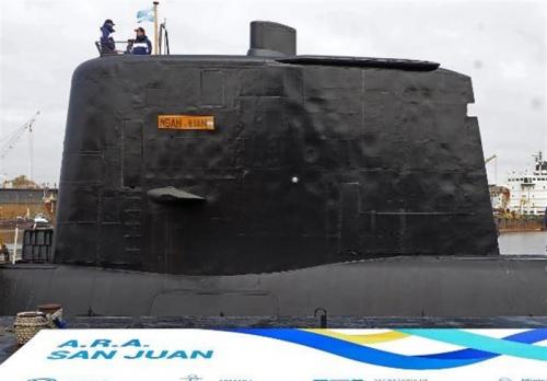 گم شدن زیردریایی نیرو دریایی ارتش آرژانتین