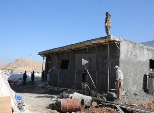  فیلم/ اقدامات قرارگاه امام رضا(ع) در مناطق زلزله‌زده