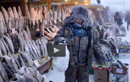  فیلم/ سردترین روستای جهان با دمای منفی 72