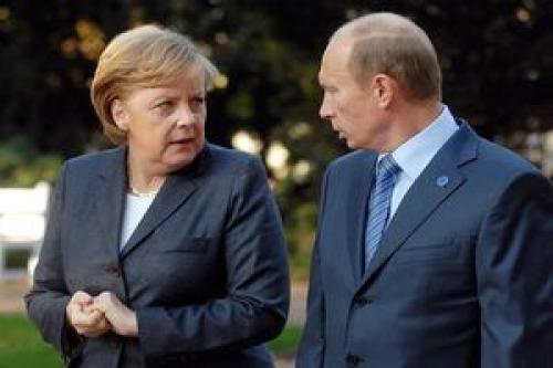 مذاکره پوتین با صدراعظم آلمان درباره برجام