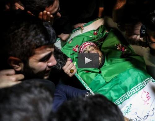 فیلم/ روایت مادر شهید محمد حسین حدادیان از لحظه دفن فرزندش