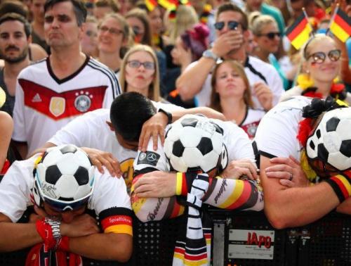  عکس/ وداع تلخ آلمان با جام جهانی2018