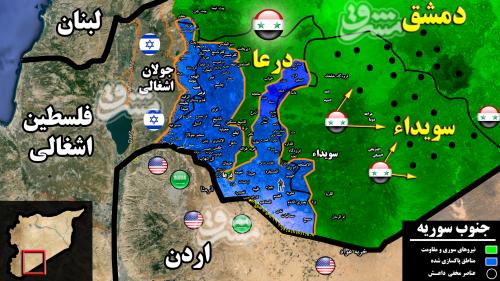 آخرین تحولات میدانی جنوب سوریه/ صهیونیست‌ها چند هزار تروریست را در مرزهای جولان اشغالی درمان کردند؟ 