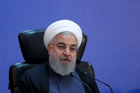 روحانی :اجازه نمی دهیم نیروهای خارجی به خزروارد شوند